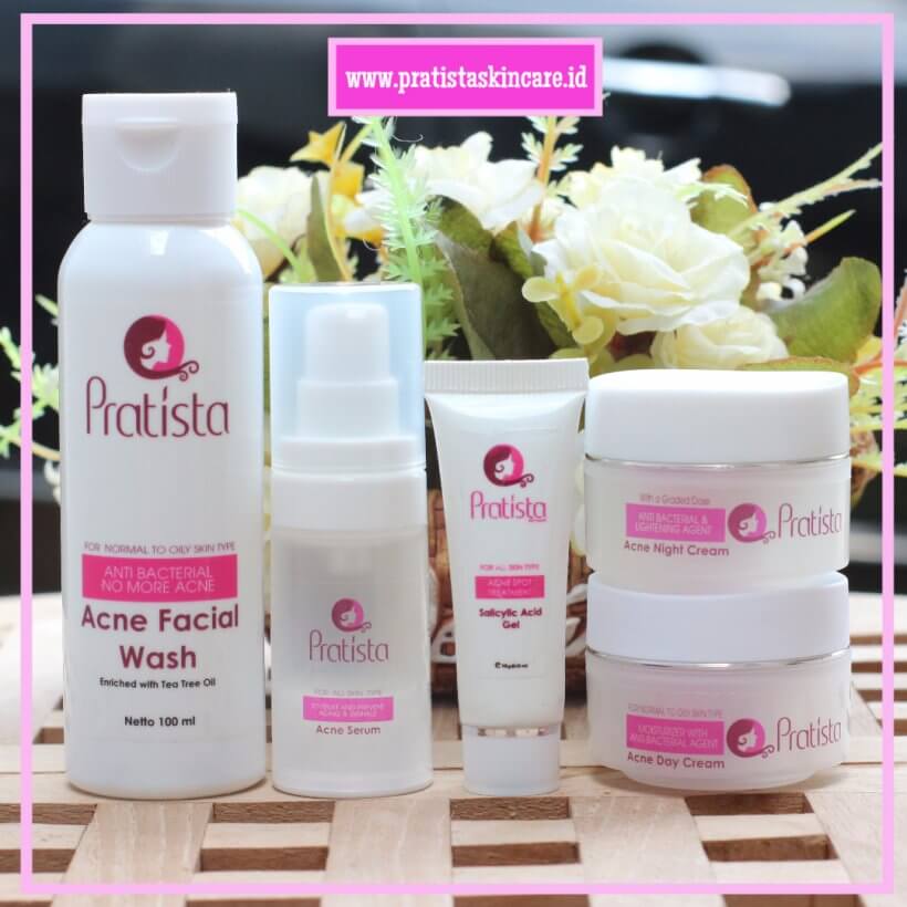 paket cream penghilang jerawat pratista