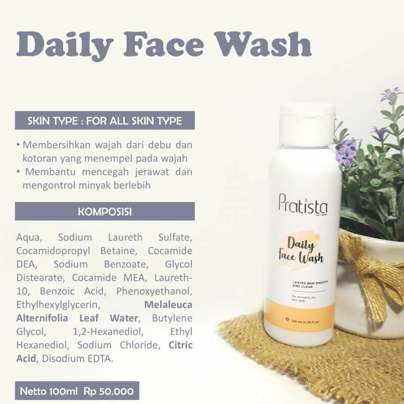 Daily Face Wash Pratista
